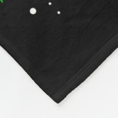 Cute Para Elf Squad Funny Christmas Elf Kids Teach Fleece Deken (Hoek)