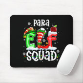 Cute Para Elf Squad Funny Christmas Elf Kids Teach Muismat (Met muis)
