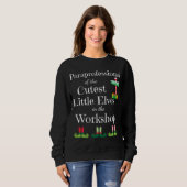 Cute Paraprofessional-leraar kerst-Elves Trui (Voorkant volledig)