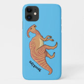 Cute parasaurolophus dinosaur cartoon Case-Mate iPhone case (Achterkant)