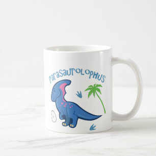 Cute Parasaurolophus Koffiemok