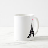 Cute Paris Eiffel Tower Koffiemok (Voorkant rechts)