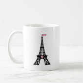 Cute Paris Eiffel Tower Koffiemok (Links)