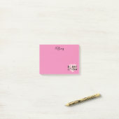 Cute Paris Post-it® Notes (Op bureau)
