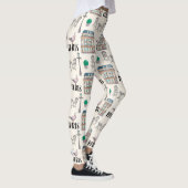 Cute Paris Street Scene | WATERVERF |Landmark Leggings (Rechts)