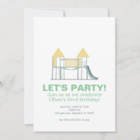 Cute Park Oerwoud Gym Birthday Party