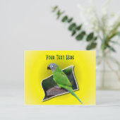 Cute Parrot Animal  Briefkaart (Staand voorkant)