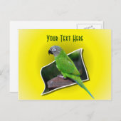 Cute Parrot Animal  Briefkaart (Voorkant / Achterkant)
