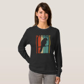 Cute Parrot Animal T-shirt (Voorkant volledig)