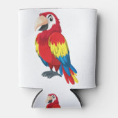 Cute parrot cartoon blikjeskoeler (Voorkant)