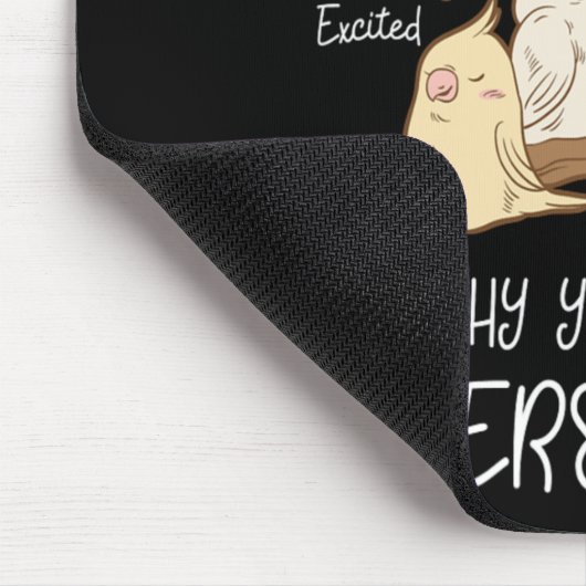 Cute Parrot Emomotion Personality Attitude Cft Muismat (Hoek)