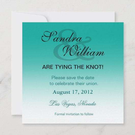 Cute Parrot Tortelduifjes Tropical Save the Date (Achterkant)