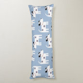 Cute Parson Jack Russell Terrier Dog Lichaamskussen (Achterkant (Verticaal))