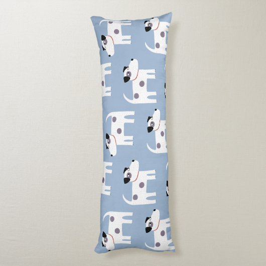 Cute Parson Jack Russell Terrier Dog Lichaamskussen (Achterkant (Verticaal))