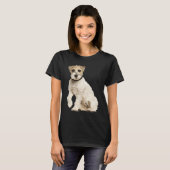 Cute Parson Russell Terrier T-shirt (Voorkant volledig)