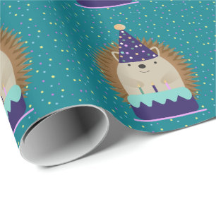 Cute Party Hedegel Cadeaupapier