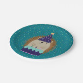 Cute Party Hedegel Papieren Bordje (Gekanteld)