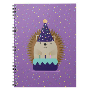 Cute Party Hedgel Notitieboek
