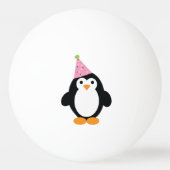 Cute Party Penguin Pingpongbal (Voorkant)
