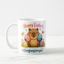 Cute Pasen Capybara Eieren 
