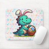 Cute, Pasen konijn dinosaurus Muismat (Met muis)