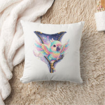 Cute Pastel 3D Papegaai Rits Kussensloop