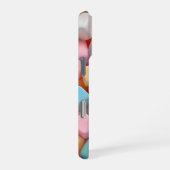 Cute Pastel Abstract Blocks Phone Sticker iPhone Hoesje (Rechterkant)