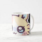 Cute Pastel Aesthetic Coffee Cup. Koffiemok (Voorkant rechts)