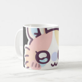 Cute Pastel Aesthetic Coffee Cup. Koffiemok