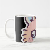 Cute Pastel Aesthetic Coffee Cup. Koffiemok (Links)