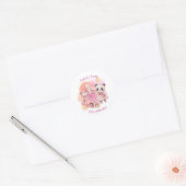 Cute Pastel Animal Birthday Stickers (Envelop)