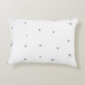 Cute pastel background Polka dots Nursery Blue Accent Kussen (Achterkant)