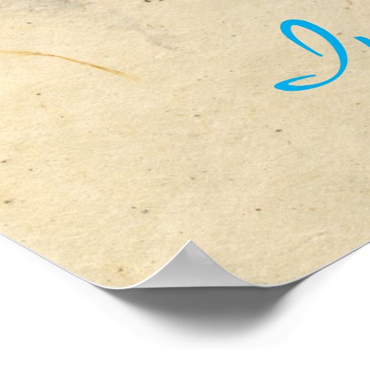 Cute pastel-ballonnen poster (Hoek)