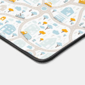 Cute Pastel Band Map Pattern Bureaumat (Hoek)