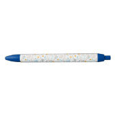 Cute Pastel Band Map Pattern Zwarte Inkt Pen (Voorkant)