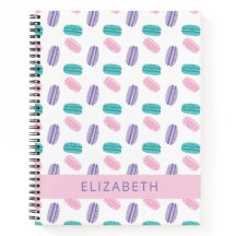 Cute Pastel Colorful Kawaii Macarons Personalized