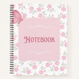 Cute Pastel Diary Notebook | Soft Aesthetic Journa Notitieboek