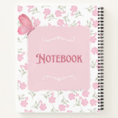 Cute Pastel Diary Notebook | Soft Aesthetic Journa Notitieboek (Achterkant)