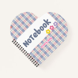 Cute Pastel Diary Notebook | Soft Aesthetic Journa Notitieboek