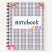 Cute Pastel Diary Notebook | Soft Aesthetic Journa Notitieboek (Voorkant)