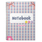 Cute Pastel Diary Notebook | Soft Aesthetic Journa Notitieboek (Voorkant)
