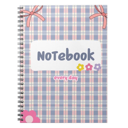 Cute Pastel Diary Notebook | Soft Aesthetic Journa Notitieboek (Voorkant)