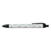 Cute Pastel Dinosaur Pattern Zwarte Inkt Pen (Bovenkant)