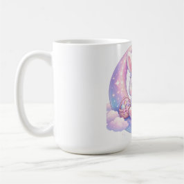 Cute Pastel Easter Bunny Mug – Moon Aesthetic Koffiemok