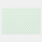 Cute Pastel geeft roze blauwe groen Inpakpapier Vel (Voorkant 2)