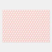 Cute Pastel geeft roze blauwe groen Inpakpapier Vel (Voorkant)