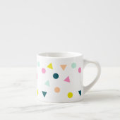 Cute Pastel Geometric Pattern Mok (Rechts)