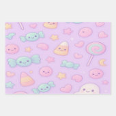 Cute Pastel Ghost Halloween, Inpakpapier Vel (Voorkant)