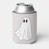 Cute Pastel Ghost Pattern Blikjeskoeler (Blikje Achterkant)