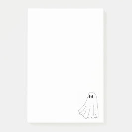 Cute Pastel Ghost Pattern Post-it® Notes